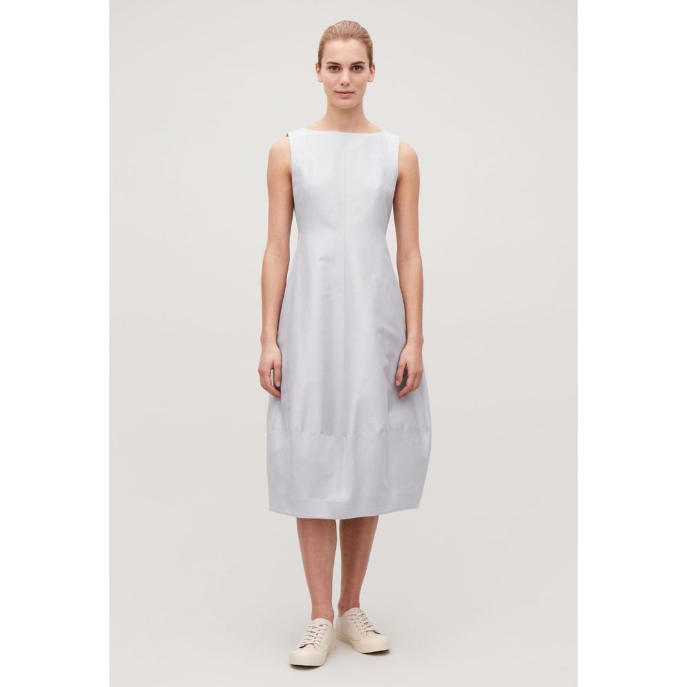 COS Cotton-Silk Cocoon Dress